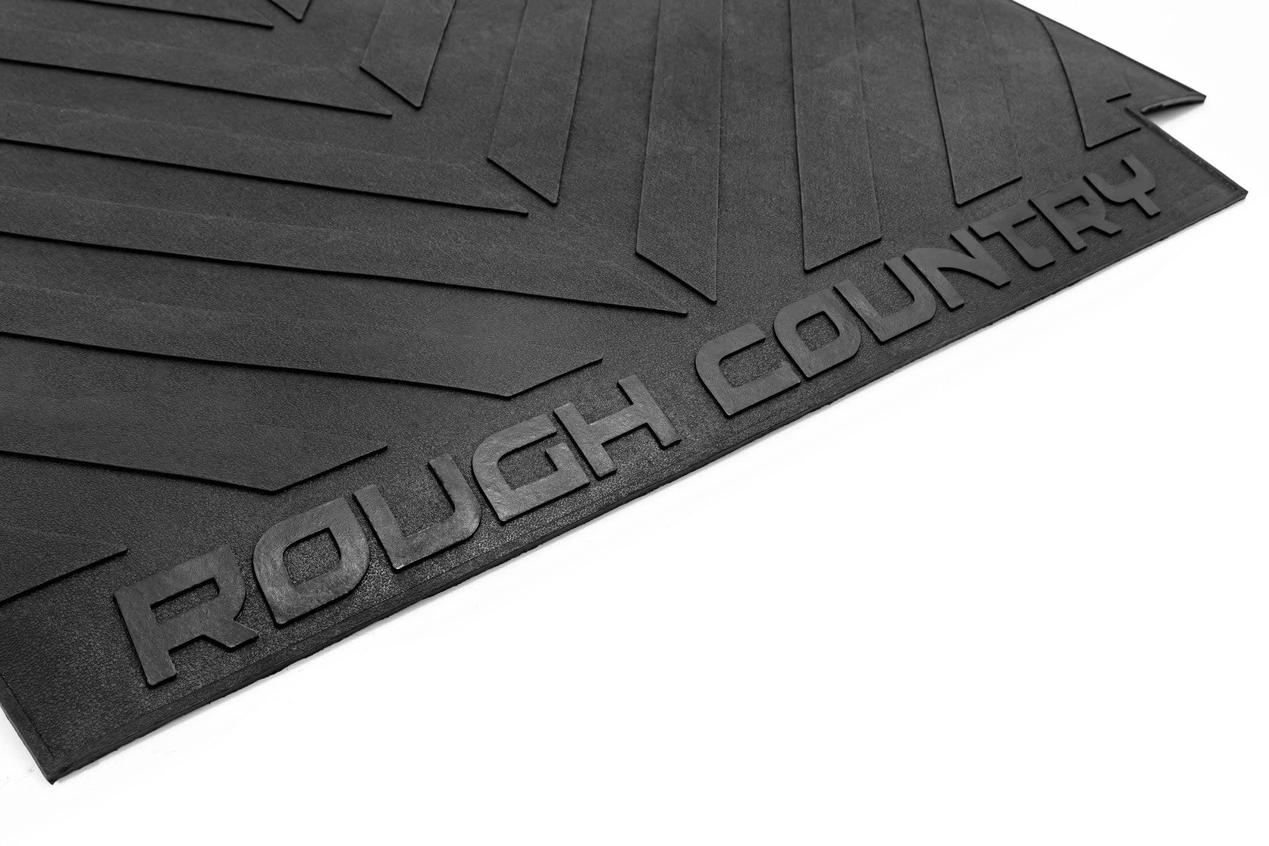 Rough Country Non-Slip Rubber Bed Mat for Toyota Tacoma 2005-2023 | Heavy Duty Truck Bed Liner | Fits 5-Foot (60-Inch) Short Bed | Tear-Resistant Protection for Hauling & Off-Road Use