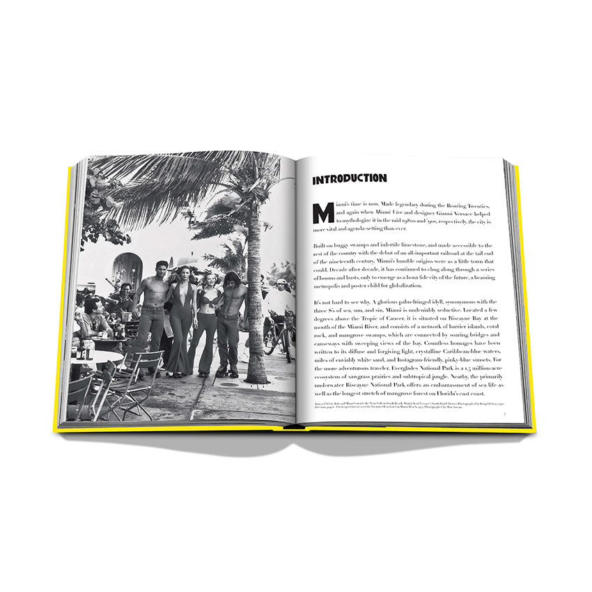 Assouline Miami Beach Coffee Table Book - Luxury Travel & Photography Hardcover - Perfect for Home Decor, Gifts & Coffee Table Display