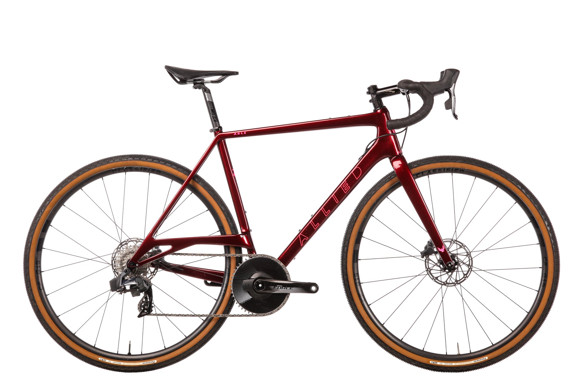 2023 Allied Able Force AXS/Classified Powershift Gravel Bike - Medium Size | Lightweight Carbon Frame for Off-Road Adventures & Bikepacking