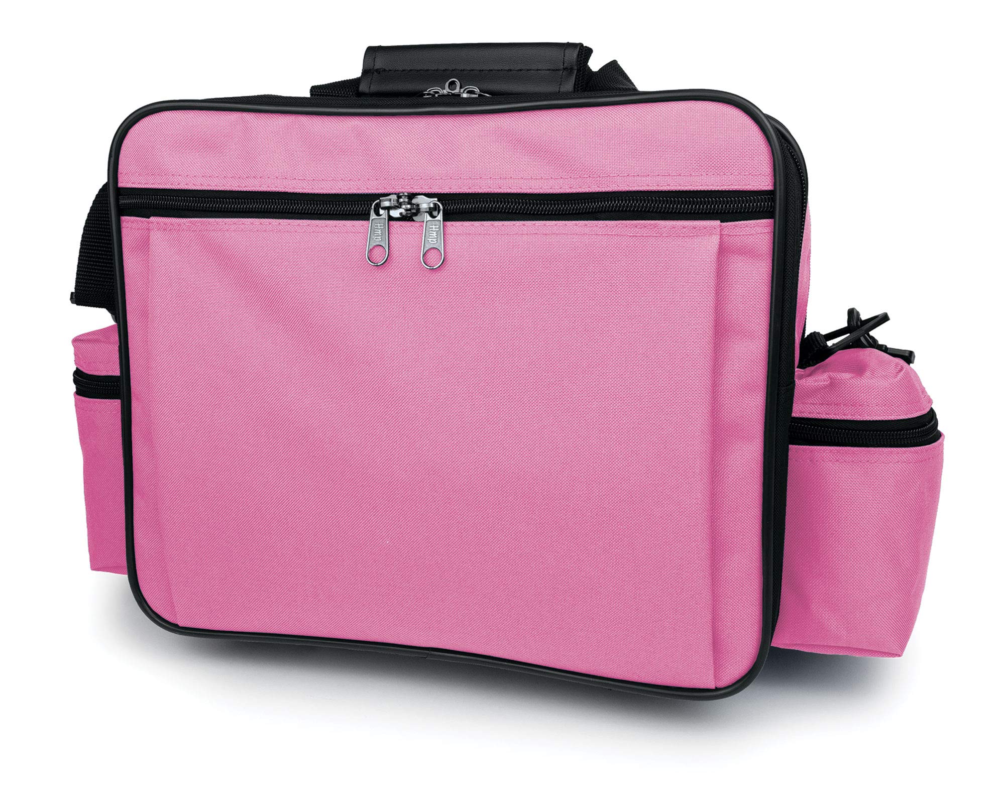 Hopkins Medical Home Health Shoulder Bag - Pink | Durable Nurse Bag for Doctors, Nurses & Caregivers | Perfect for Medical Supplies, First Aid Kits & Daily Essentials