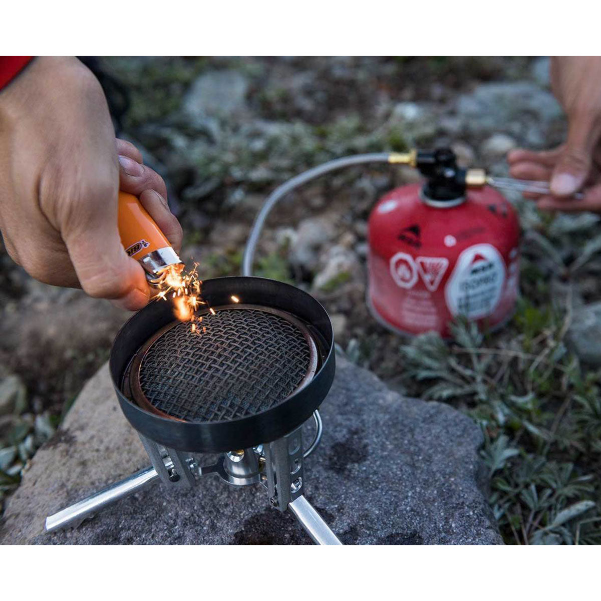 MSR WindBurner Duo Stove System - Compact Camping Stove for Backpacking & Outdoor Cooking - Perfect for Hiking, Camping & Backcountry Adventures