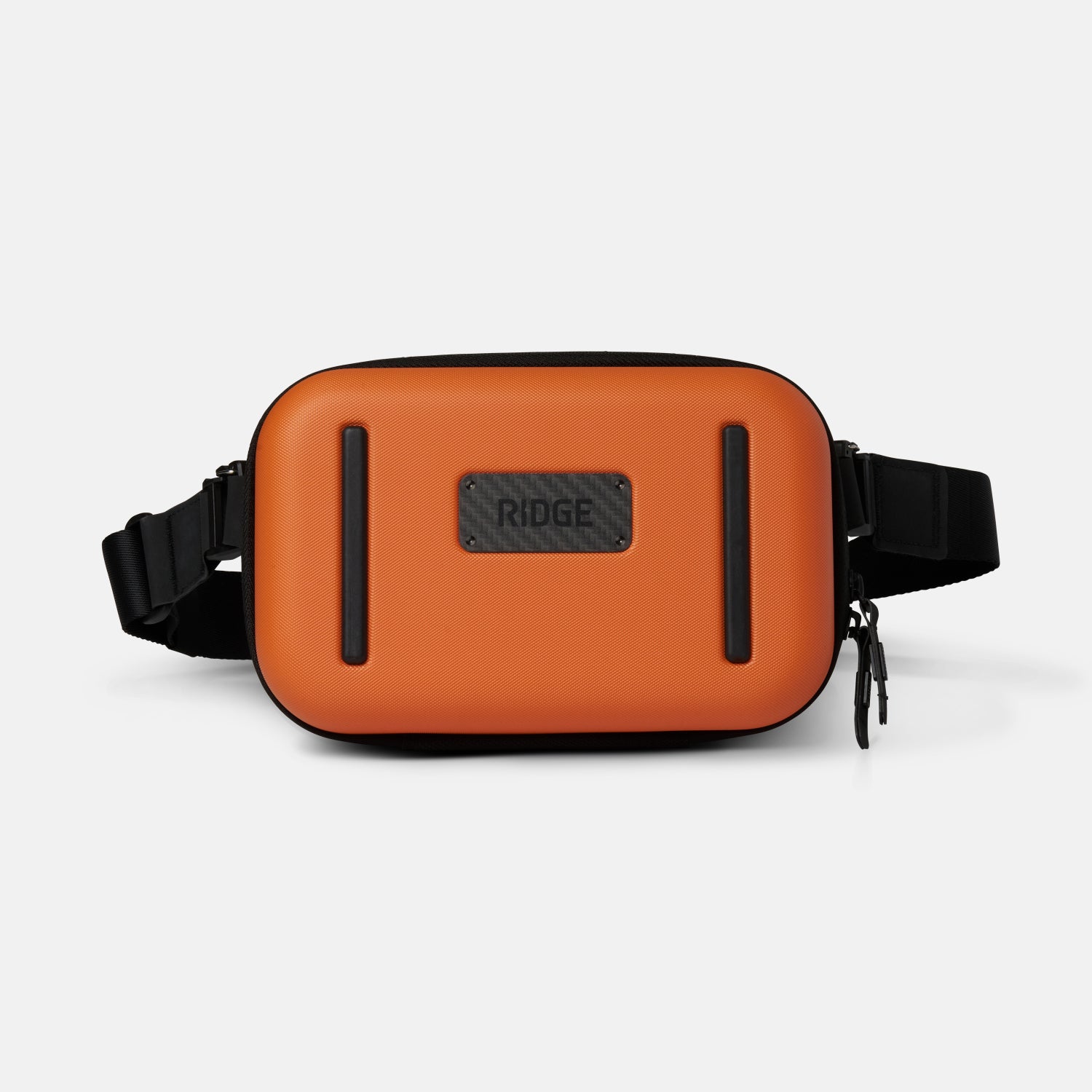 Basecamp Orange Hardshell Sling Backpack - Waterproof & Durable Outdoor Hiking Bag for Camping, Travel & Daily Use