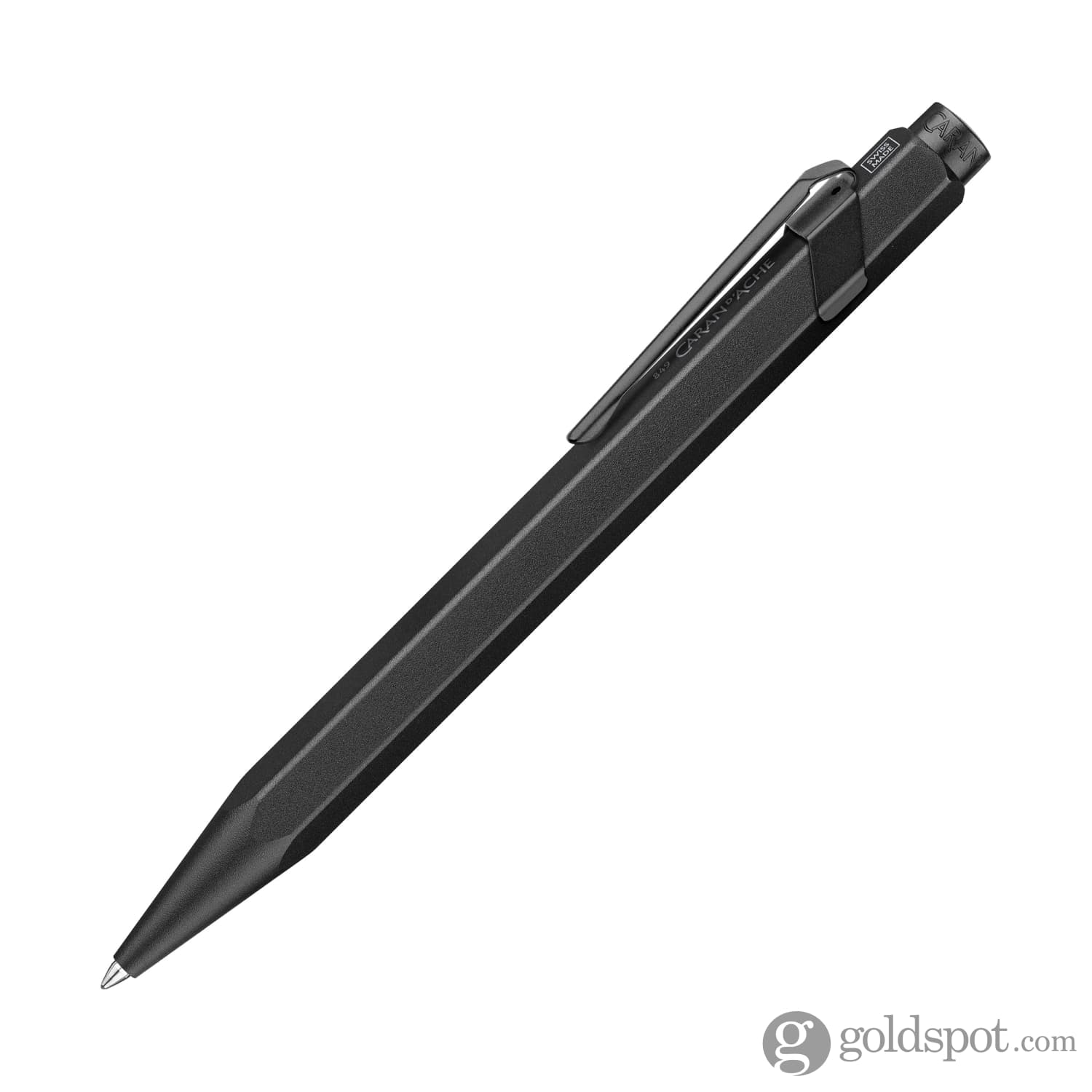 Premium Caran d'Ache 849 XL Collection Black Ballpoint Pen - Luxury Writing Instrument for Office, Business & Gift Giving