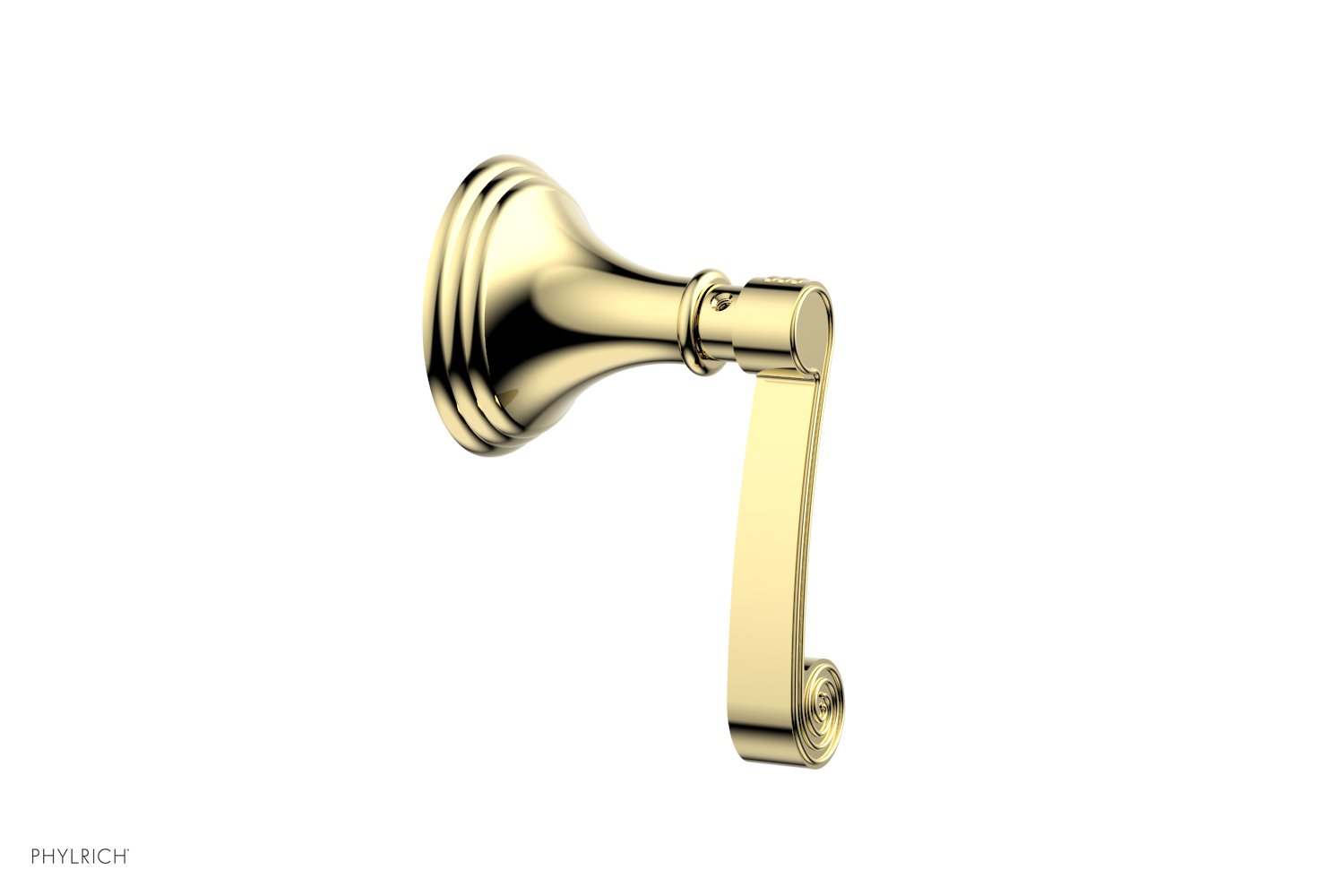 3RING Volume Control Diverter Trim Kit - Curved Lever Handle D2PV206A for Bathroom & Shower Faucet - Perfect for Home Renovation & Plumbing Upgrade
