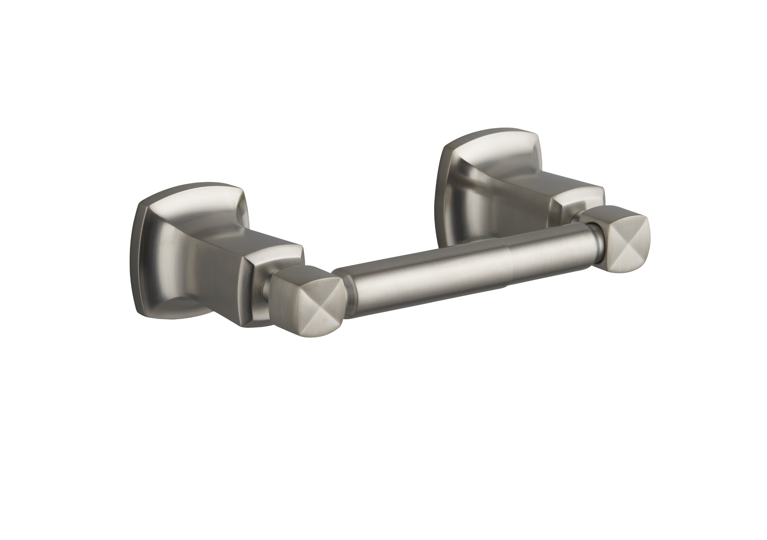 KOHLER MARGAUX® Horizontal Toilet Paper Holder - Brushed Nickel Bathroom Tissue Roll Dispenser for Modern & Classic Bathrooms