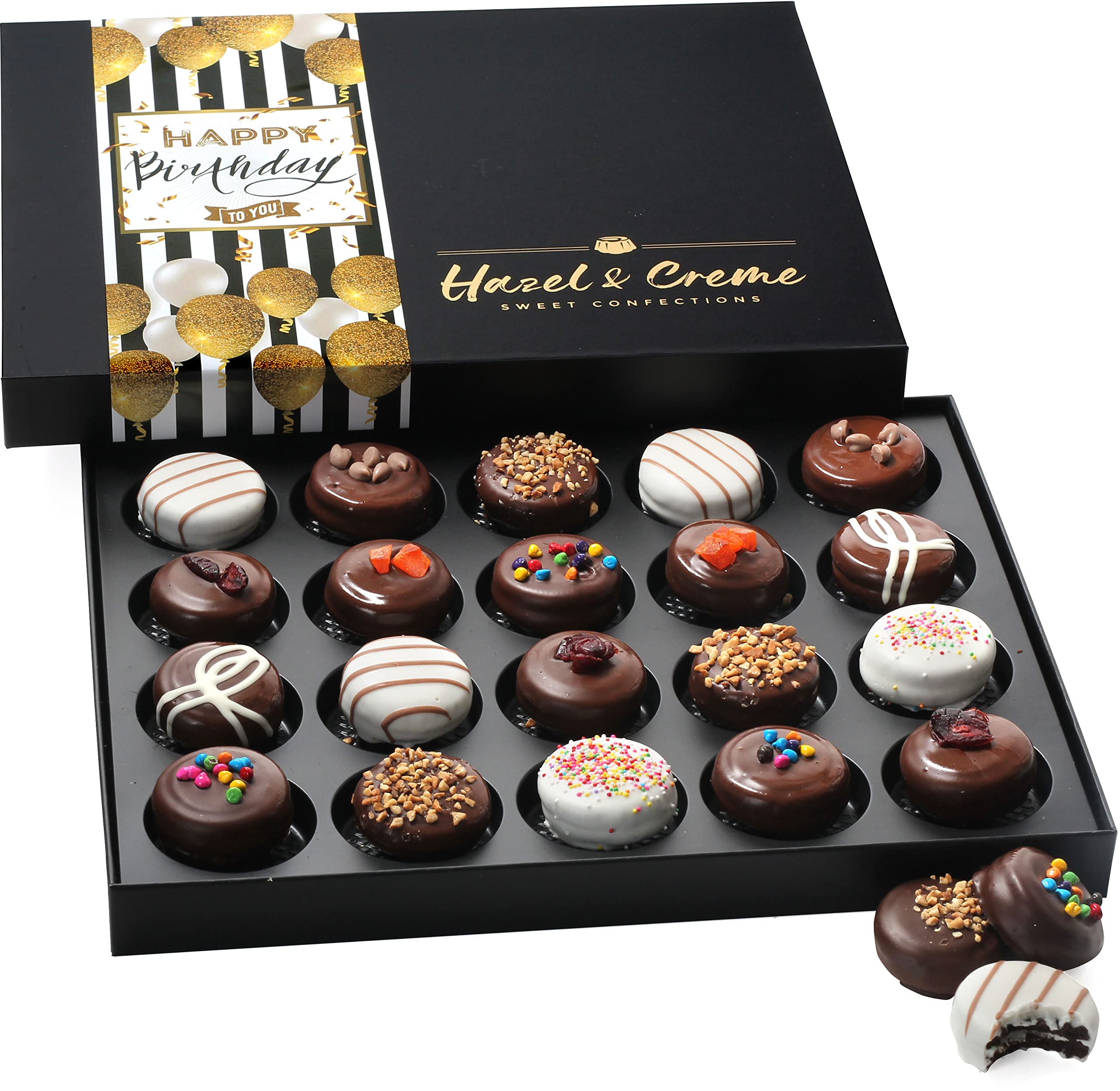 Gourmet Birthday Cookies Gift Box - Delicious Food Gifts for Women & Men | Perfect for Birthday Celebrations, Office Parties & Holiday Gifting