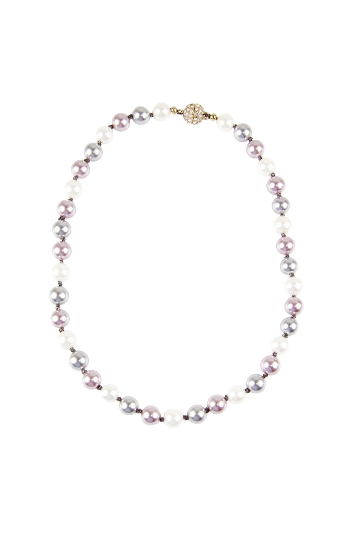 Elegant Multi-Colored Pearl Collar Necklace for Women - Perfect for Weddings, Parties & Special Occasions