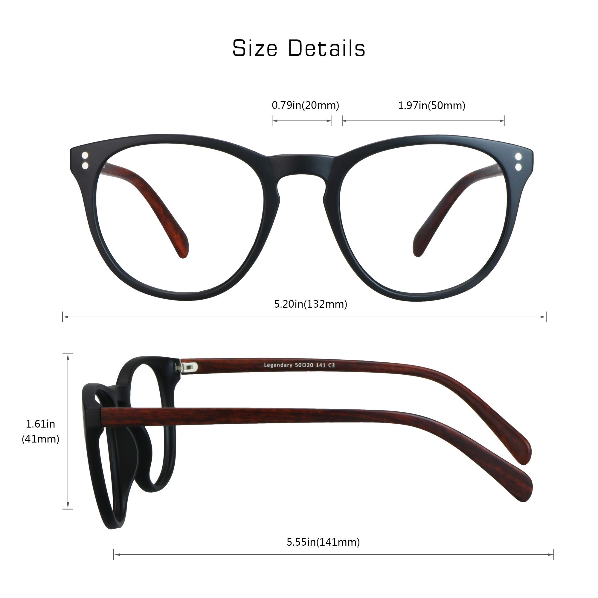 VisionGlobal Blue Light Blocking Glasses for Women & Men - Anti-Eyestrain Computer Glasses with Stylish Oval Frame for Digital Screen Use, Gaming, Reading & Office Work