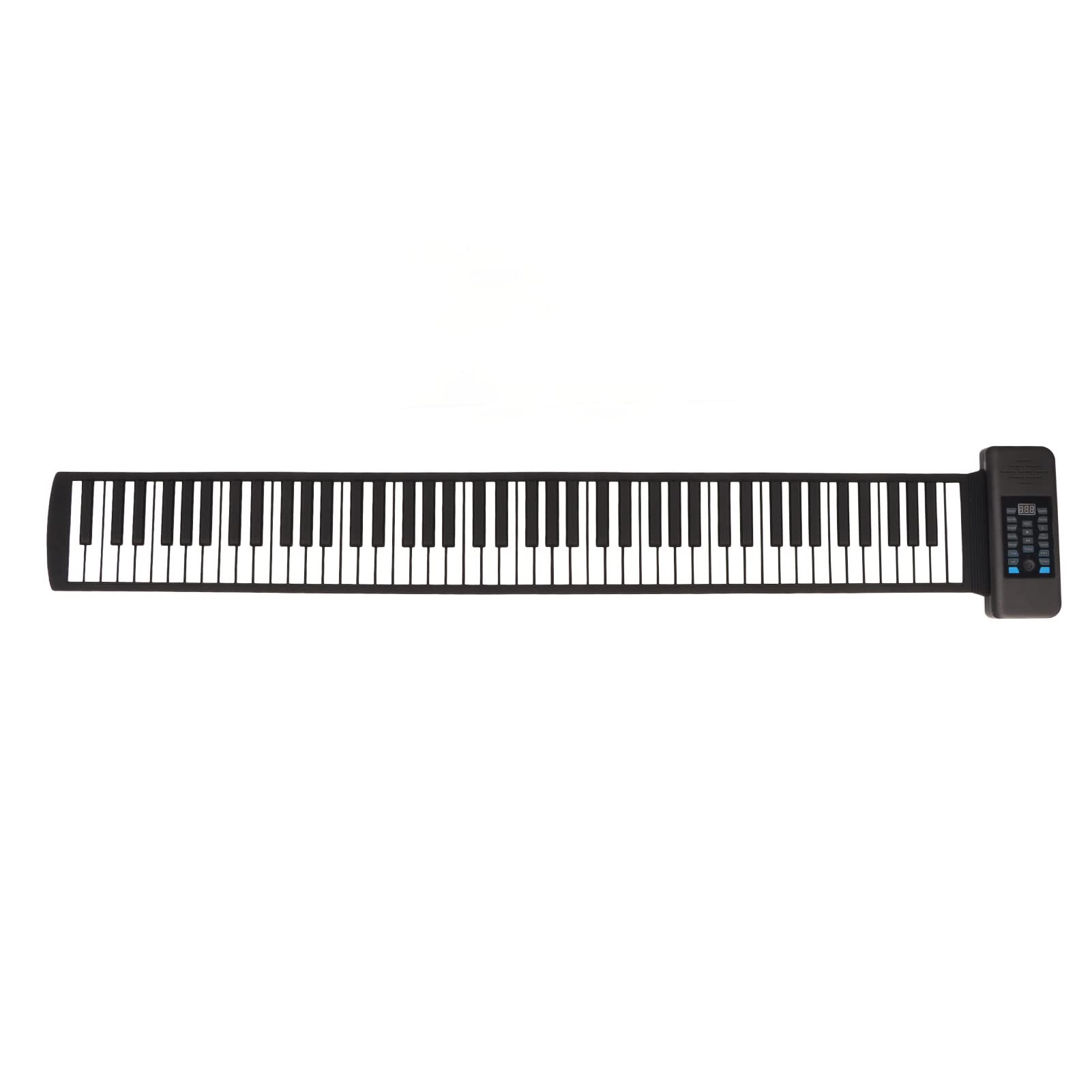 Zyyini 88-Key Roll Up Piano - Foldable Portable Digital Keyboard with Bluetooth, Built-in Speakers, Rechargeable Battery & Sustain Pedal - Perfect for Kids, Beginners & Travel - Ideal Gift for Children, Home Practice & Outdoor Performances