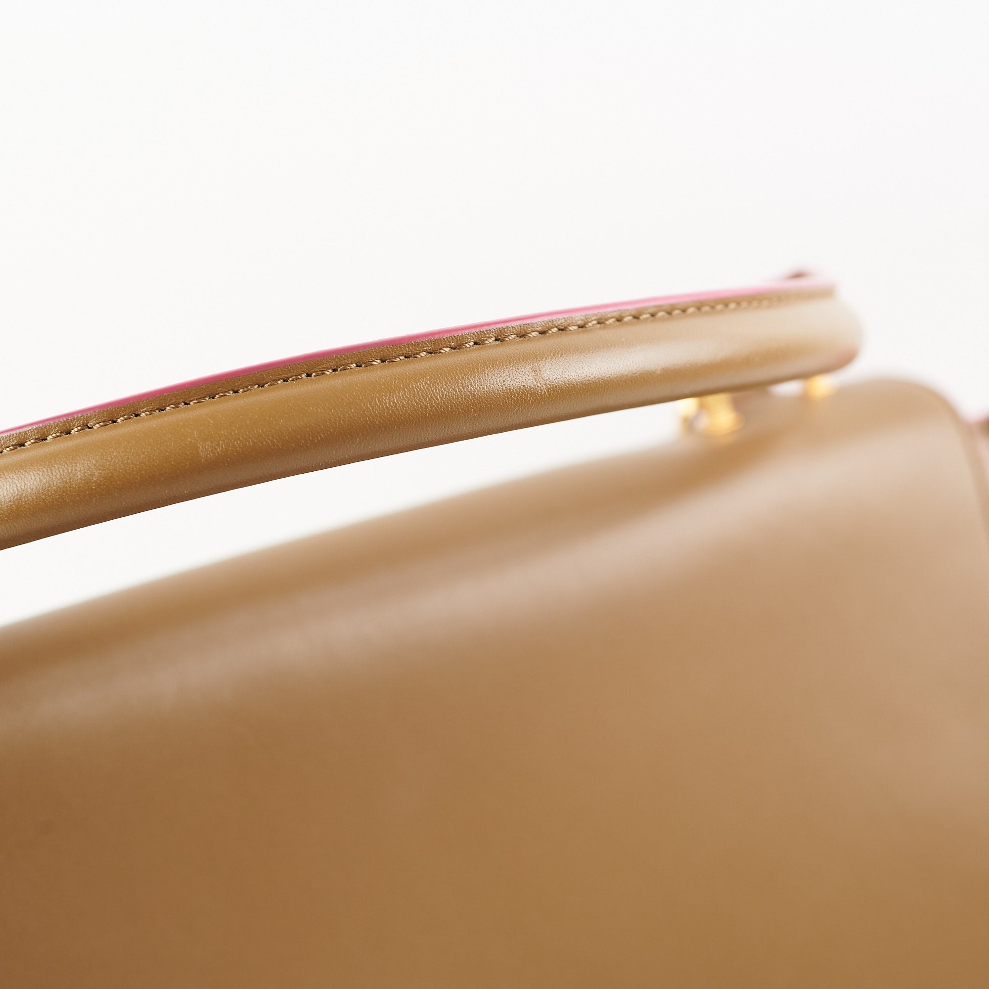 Celine Trapeze Medium Handbag in Green & Pink - Stylish Crossbody Bag for Women, Perfect for Work, Travel & Everyday Use