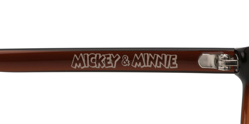 JINS x Disney Mickey & Minnie Duck Eyeglasses for Kids - Frame Style 020 284 | Cute Cartoon Character Glasses for Children's Daily Wear & Disney Costume Accessories