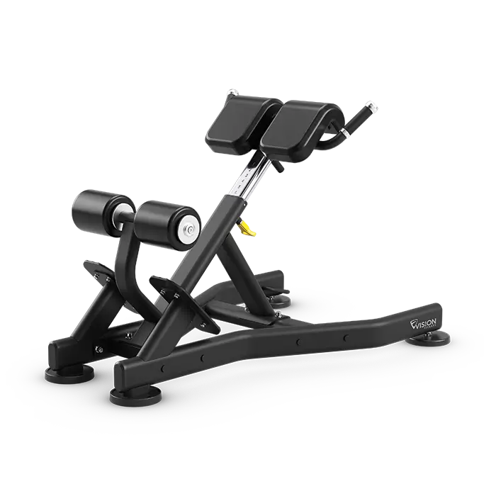 Vision Fitness FW52 Back Extension Bench - Home Gym Equipment for Core Strength & Lower Back Workouts - Perfect for Home Fitness & Rehabilitation Training
