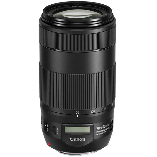 Canon EF 70-300mm f/4-5.6 IS II USM Telephoto Zoom Lens for DSLR Cameras - Professional Photography, Wildlife & Sports Shooting (USA Version)