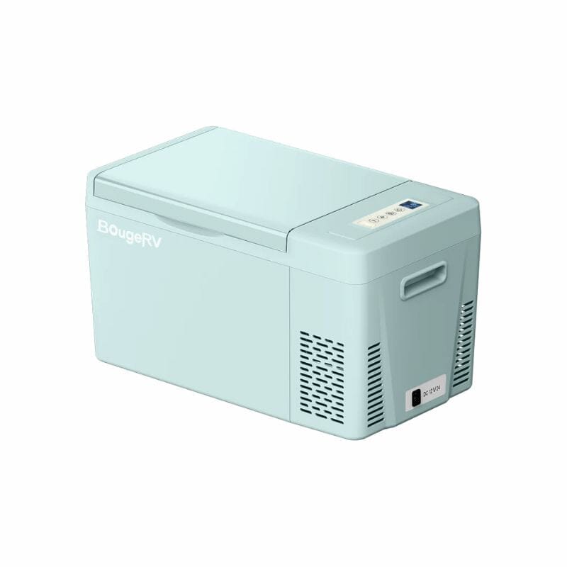 Bouge RV 12V 23 Quart Portable Car Refrigerator - Compact Freezer for Camping, Road Trips & Outdoor Adventures - Keep Food & Drinks Cold On-The-Go