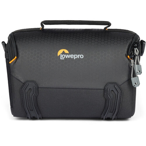 Lowepro Adventura SH 140 III Camera Shoulder Bag - Compact DSLR/SLR/Mirrorless Camera Case with Padded Protection (Black) - Perfect for Travel, Hiking & Everyday Photography