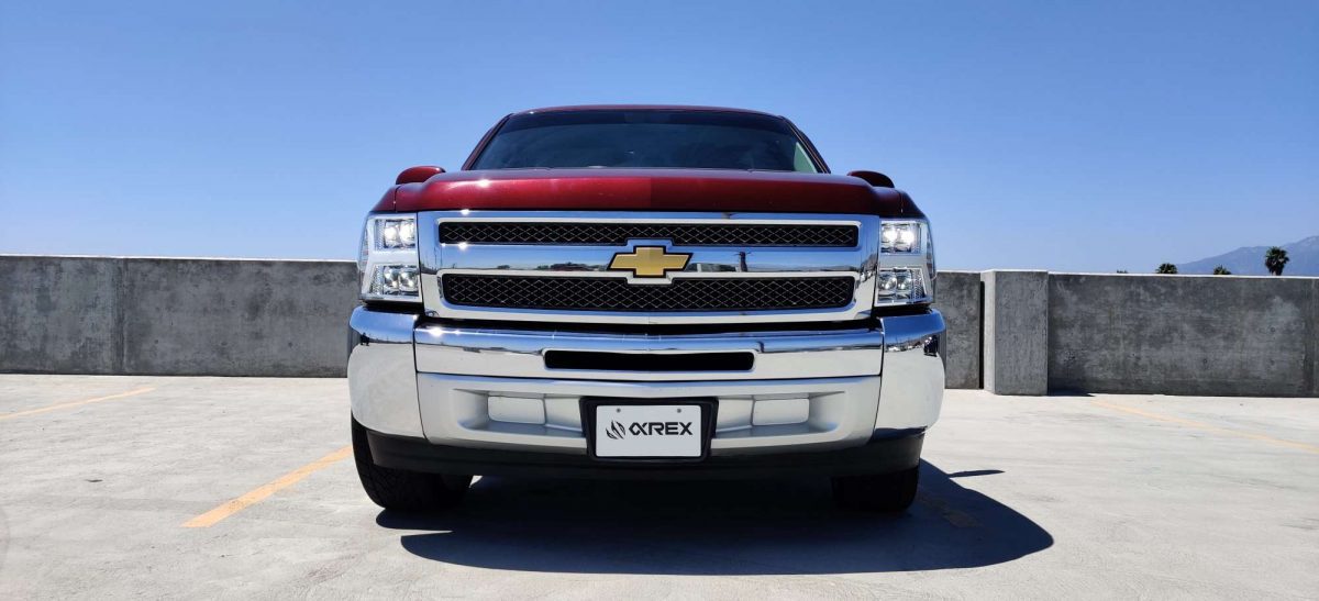07-13 Chevrolet Silverado NOVA Series LED Projector Headlights - Chrome Housing - High Performance Replacement Headlights for Night Driving & Off-Road Adventures