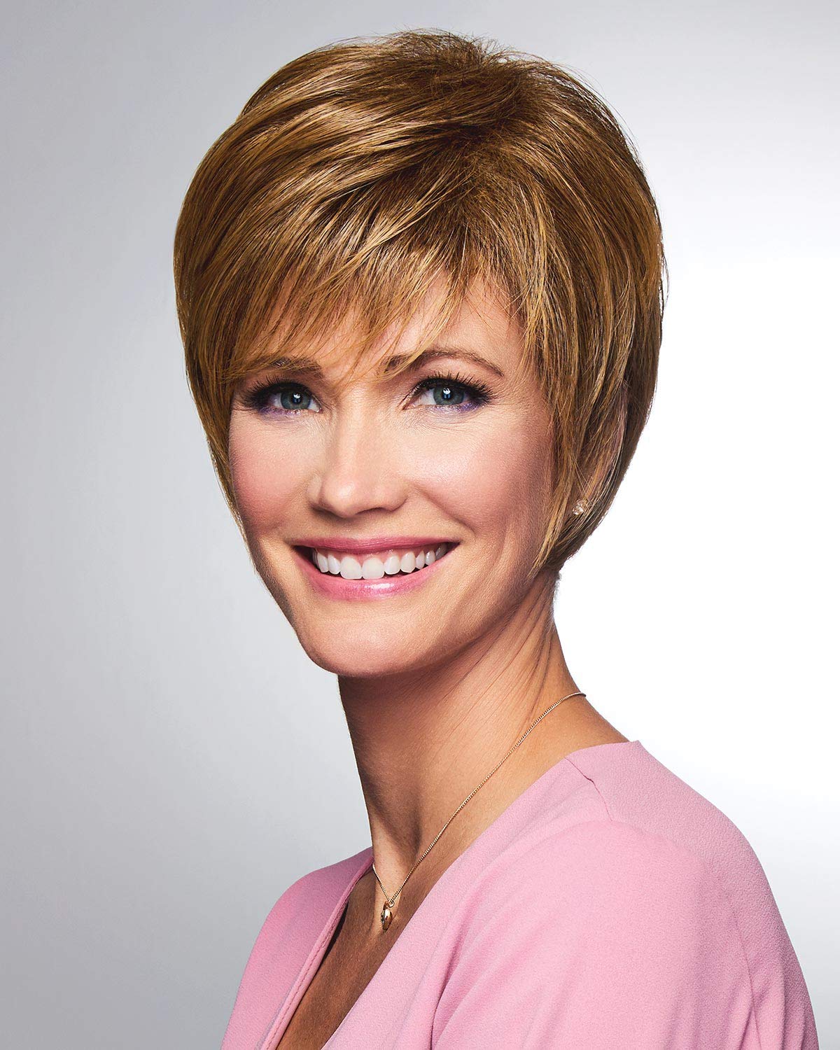 Elation by Gabor Dark Brown Synthetic Wig Bundle - 5 Piece Set with Christy's Wigs Q&A Booklet, Travel Size Wig Shampoo, Wig Cap & Wide Tooth Comb | Perfect for Cosplay, Costume Parties & Everyday Wear