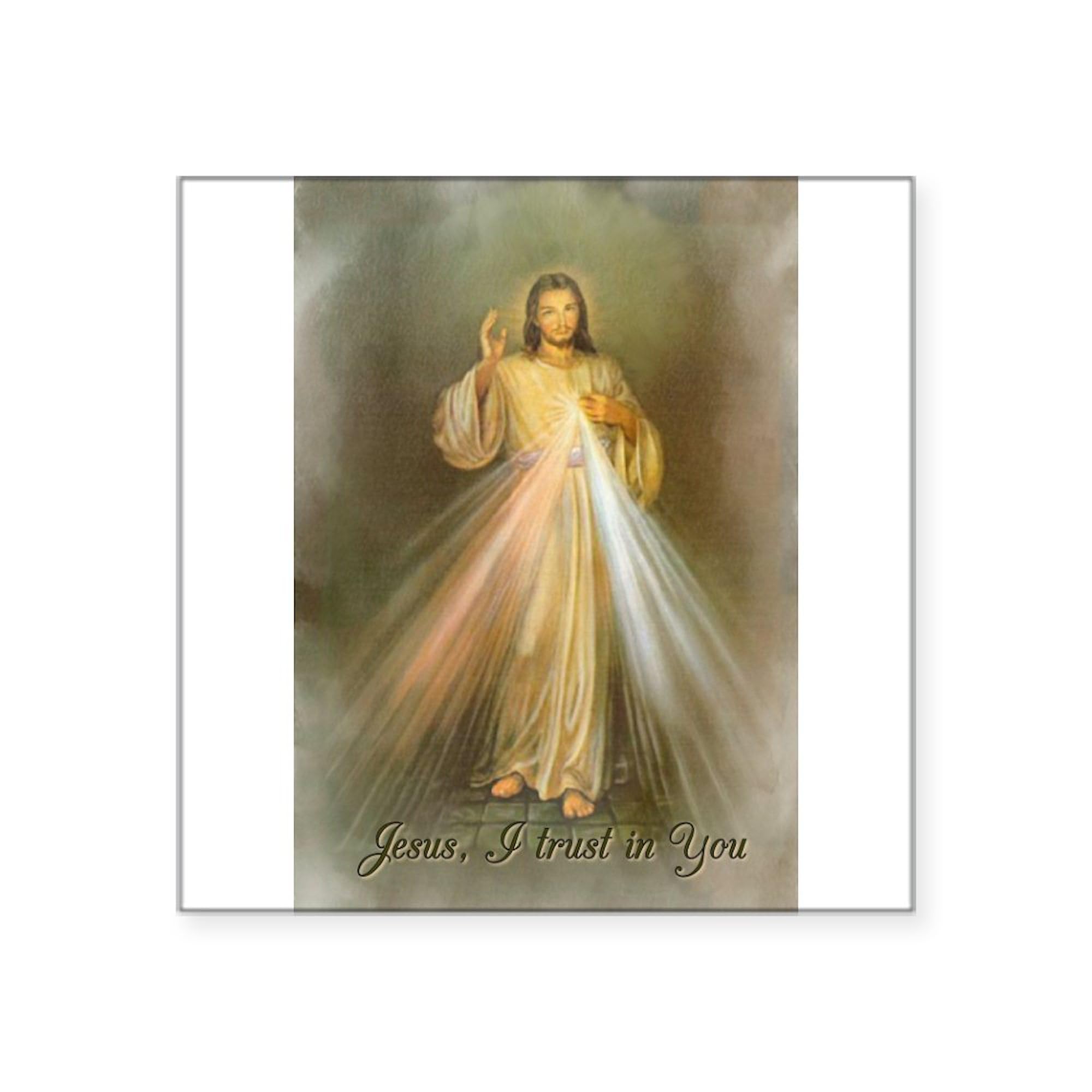Sacred Heart Car Sticker - Waterproof Bumper Decal for Cars & Laptops
