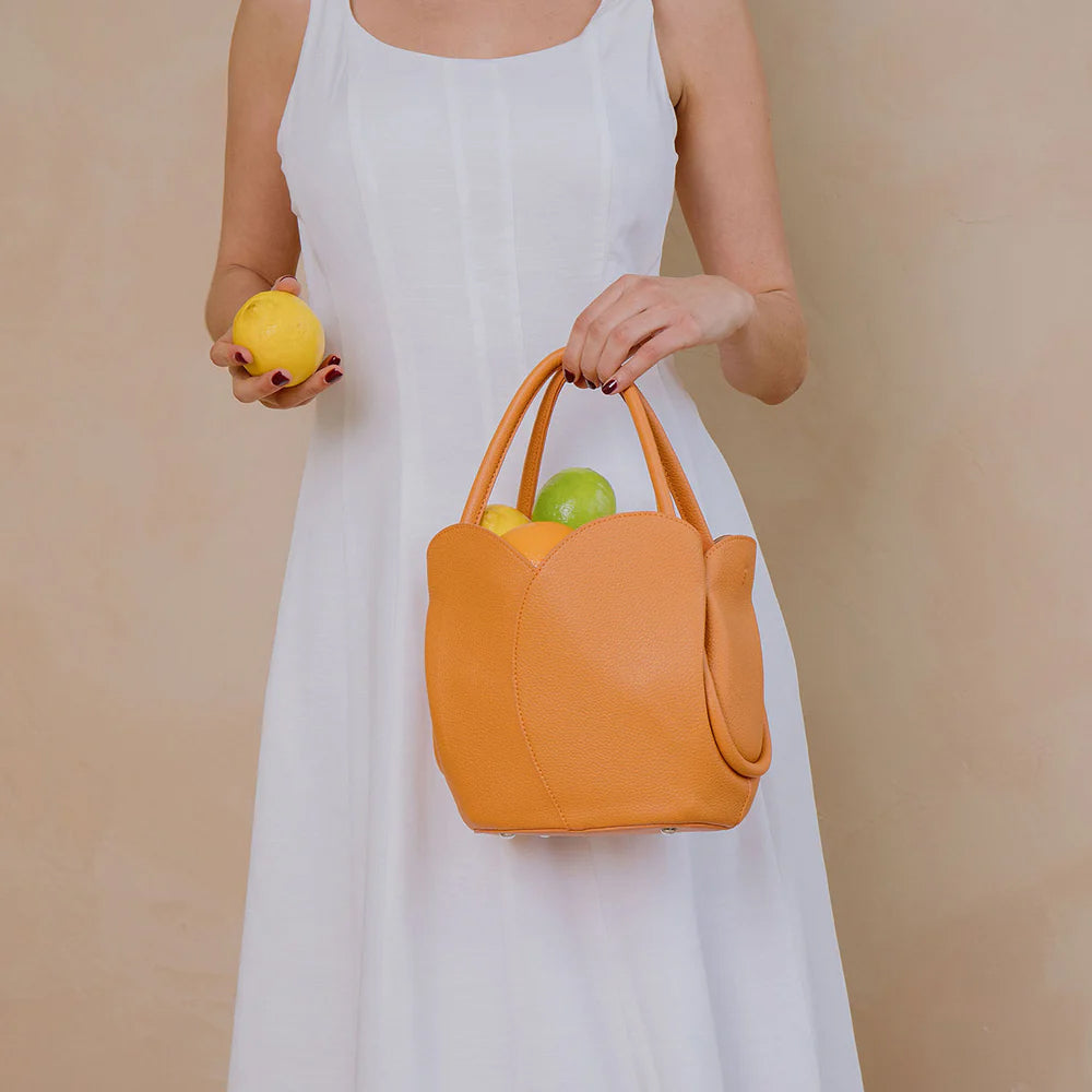Elegant Tulip Top Handle Bag for Women - Stylish Shoulder & Crossbody Purse - Perfect for Work, Travel & Everyday Use