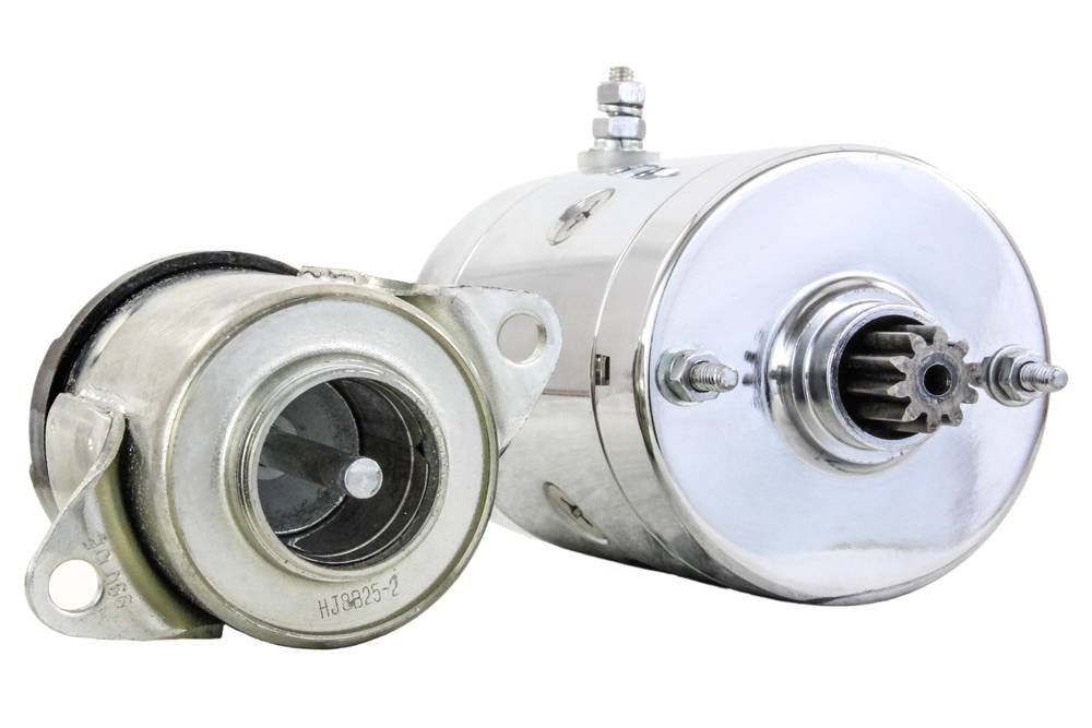 **Harley Touring Chrome Starter & Solenoid - Compatible with Electra Glide, Classic, Anniversary FLHTC (1988) - Replaces 31511-90T, 3151190T - High-Performance Motorcycle Part for Smooth Engine Starts**    *(Use Case: Perfect for Harley-Davidson enthusiasts restoring or upgrading their Touring models like Electra Glide, ensuring reliable ignition and long-lasting performance.)*