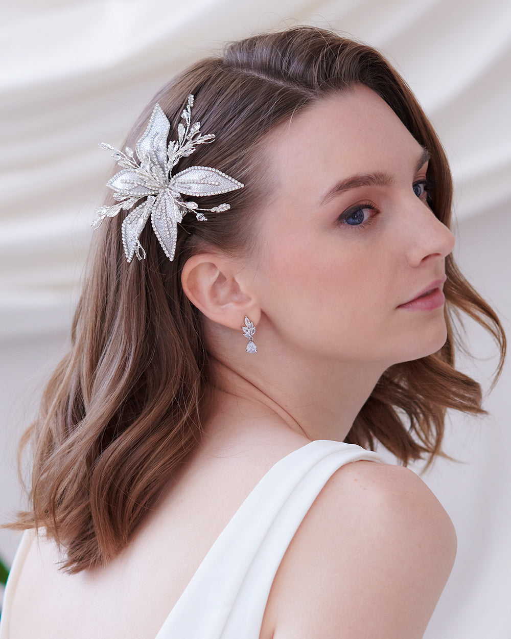 Winnie Floral Hair Clip - Cute Floral Hair Accessories for Women & Girls - Perfect for Weddings, Parties & Everyday Style