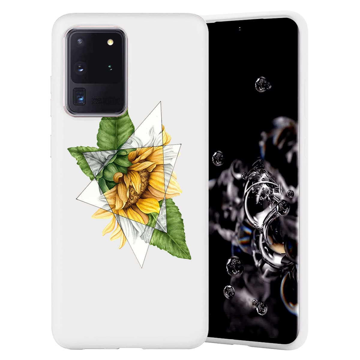 Cute Sunflower Samsung Galaxy A53 5G Case for Women - Soft Silicone TPU Protective Phone Cover with Shockproof Design | Slim Fit Fashion Case for Galaxy A53 6.5 inch | Perfect for Everyday Use, Work & School