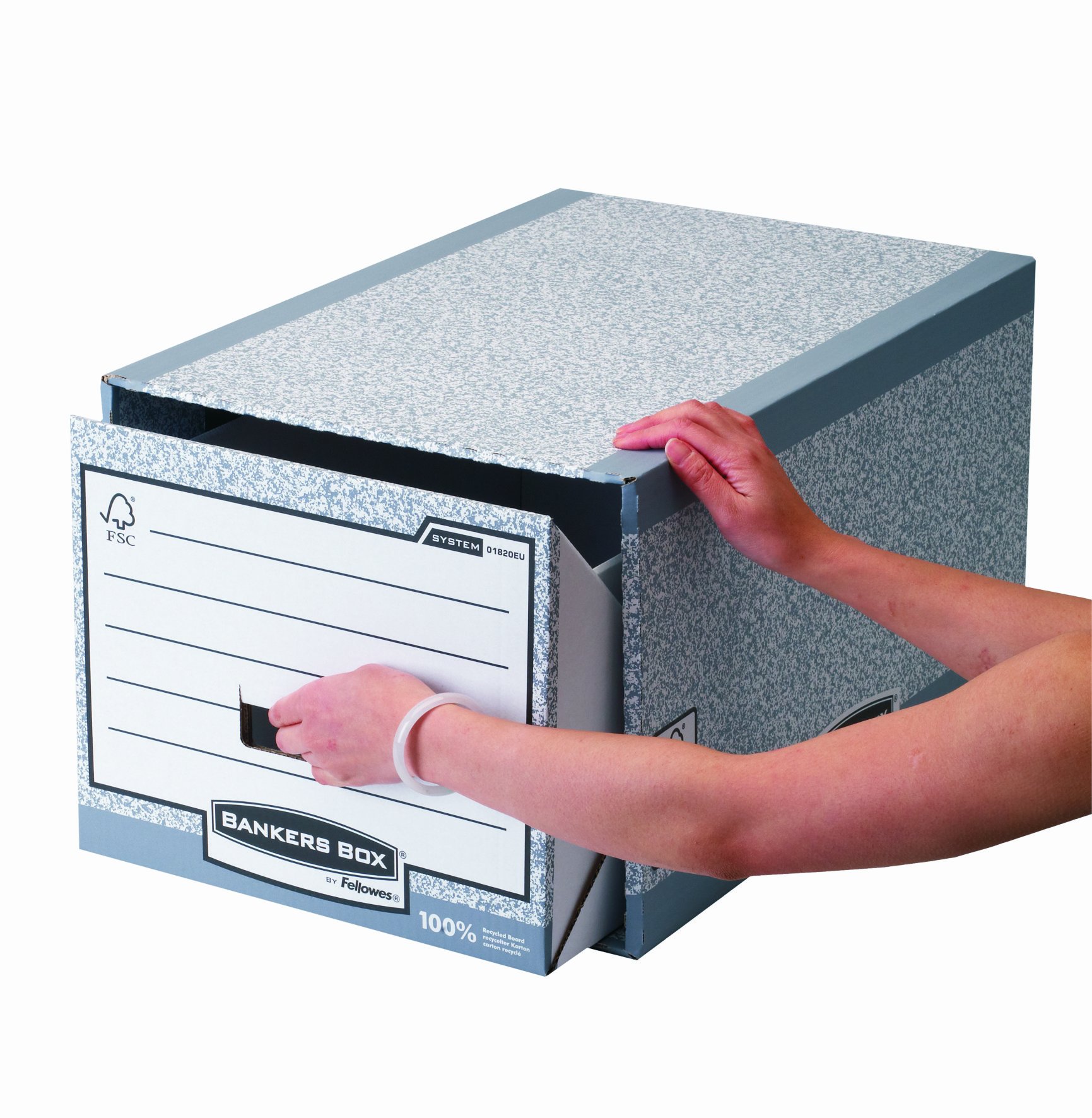 Fellowes File Storage Drawer Organizer - Perfect for Office, Home & School Document Organization