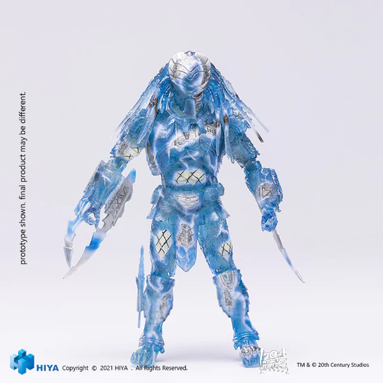 1/18 HIYA 5inch Action Figure - Exquisite Mini Series AVP Active Camouflage Chopper Collectible Model for Alien vs Predator Fans | Perfect for Display, Collection and Gift Giving