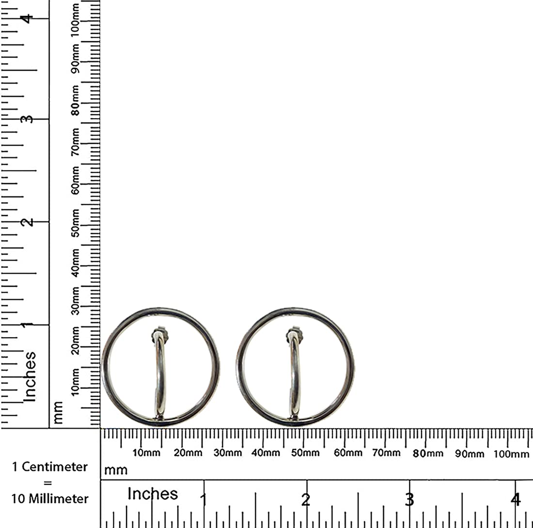 925 Sterling Silver Hoop Earrings for Women - Handmade Fashion Jewelry, Unique Designer Party Gift, Artisan Crafted | Perfect for Everyday Wear, Special Occasions & Gifting