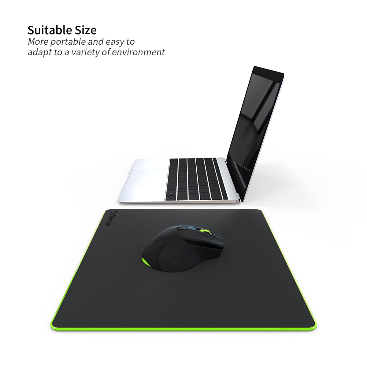 Premium Esports Hard Mouse Pad - Ultra Smooth Plastic Resin Surface, Waterproof & Odorless - Fast & Precise Control for Gaming & Office Use - Perfect for PC, Laptop, Workstation & Competitive Gaming