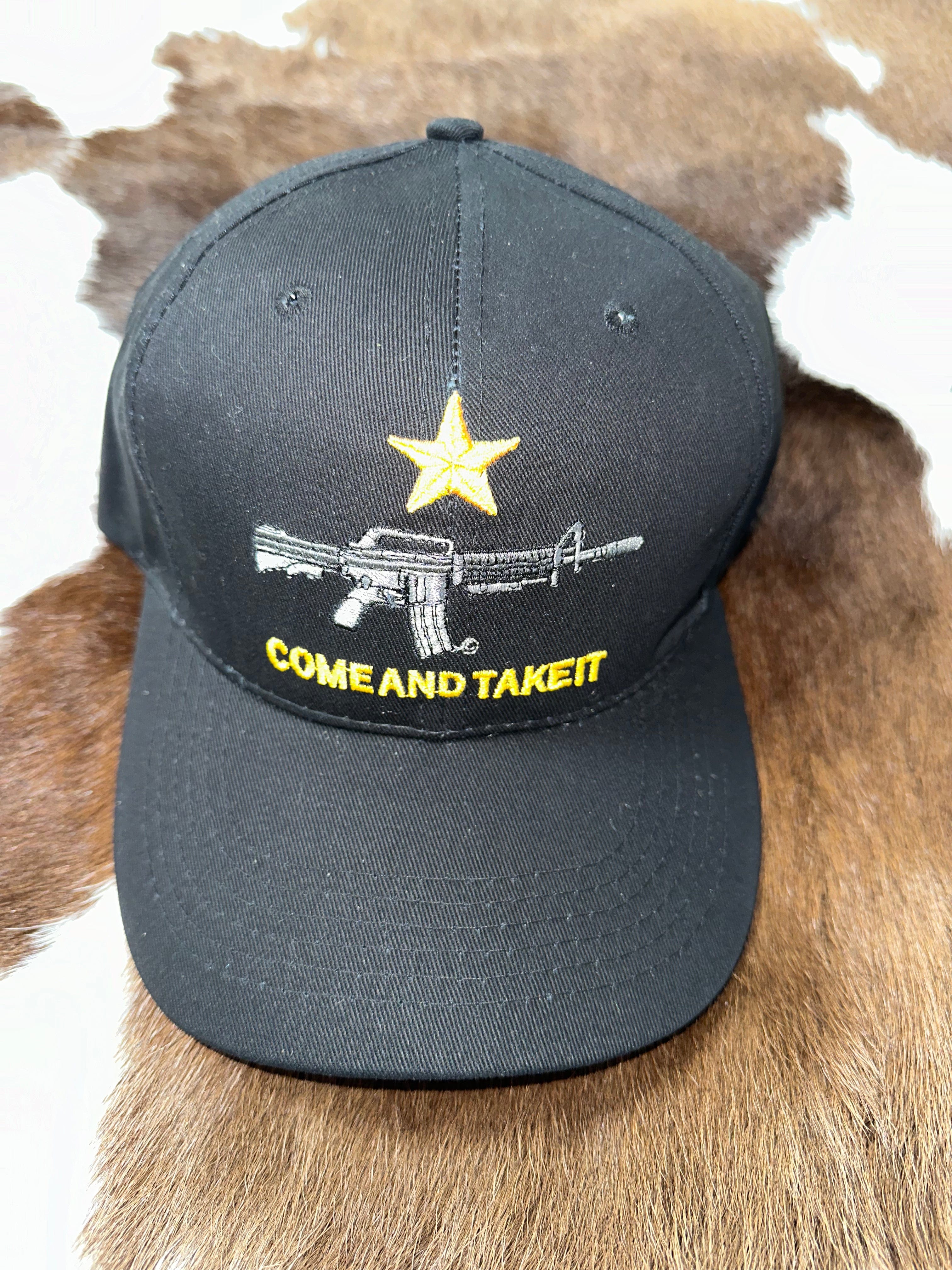 Come and Take It Men's Ball Cap - Adjustable Baseball Hat for Casual & Outdoor Activities