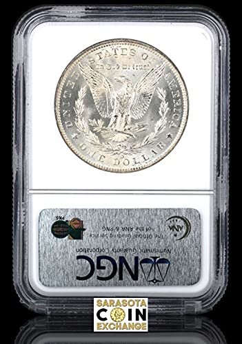 1885 O Orleans Mint Silver Morgan Dollar $1 Coin - NGC Certified MS63 | Rare Collectible Silver Dollar for Coin Enthusiasts & Investors | Perfect for Display, Gifting, or Portfolio Diversification
