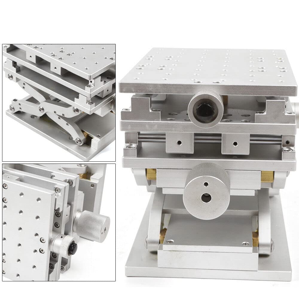 3 Axis XYZ Moving Workbench - Portable Optical Lab Marking Machine with Lifting Platform for Micro Translation | Precision 3D Marking & Engraving | Ideal for Jewelry, Electronics & Lab Work (US Stock)