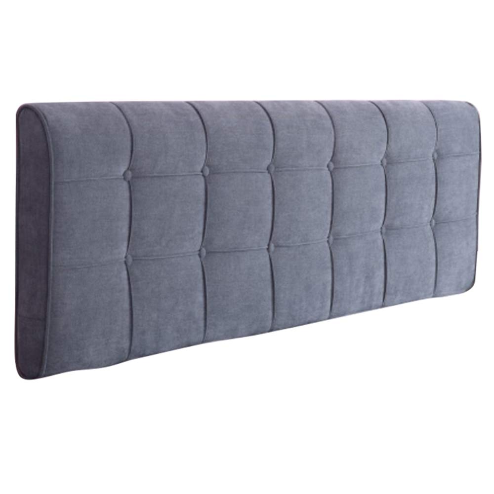 Upholstered Headboard for Bed - Wedge Headboard Cushion with Chenille Fabric, Soft Backrest Pillow for Single & Double Beds | Perfect for Bedroom Decor, Reading & Relaxing in Bed