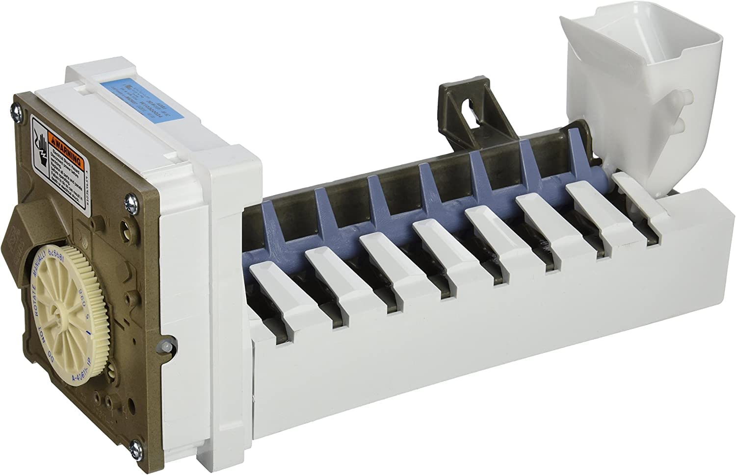Whirlpool W10300024 Replacement Ice Maker Assembly - Compatible with Refrigerators & Freezers - Perfect for Home, Office, and Commercial Use