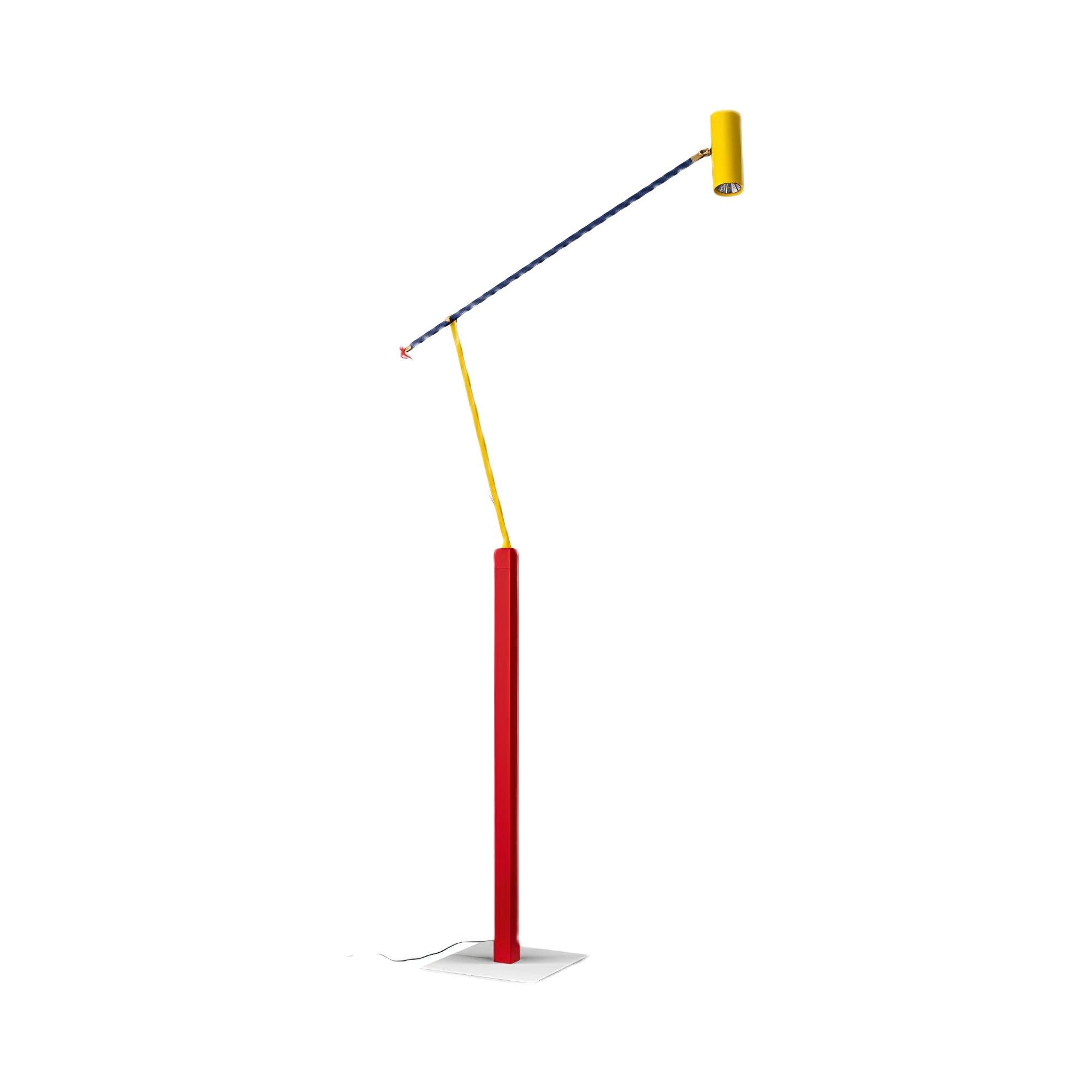 Ettorino Modern Floor Lamp - Adjustable Standing Light for Living Room, Bedroom & Office - Bright LED Reading Light with Remote Control - Perfect for Night Reading, Relaxing & Home Decor