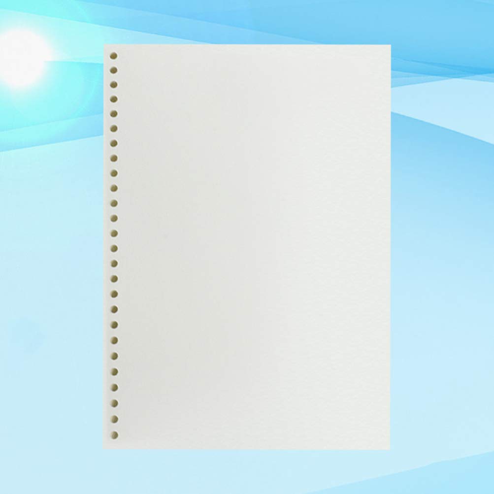 NUOBESTY 50 Sheets Sketch Drawing Pad - B5 Size Blank White Paper for Kids Art, Painting & Sketching | Refillable Notebook with Wired Insert | Perfect for School Projects, DIY Crafts & Creative Drawing