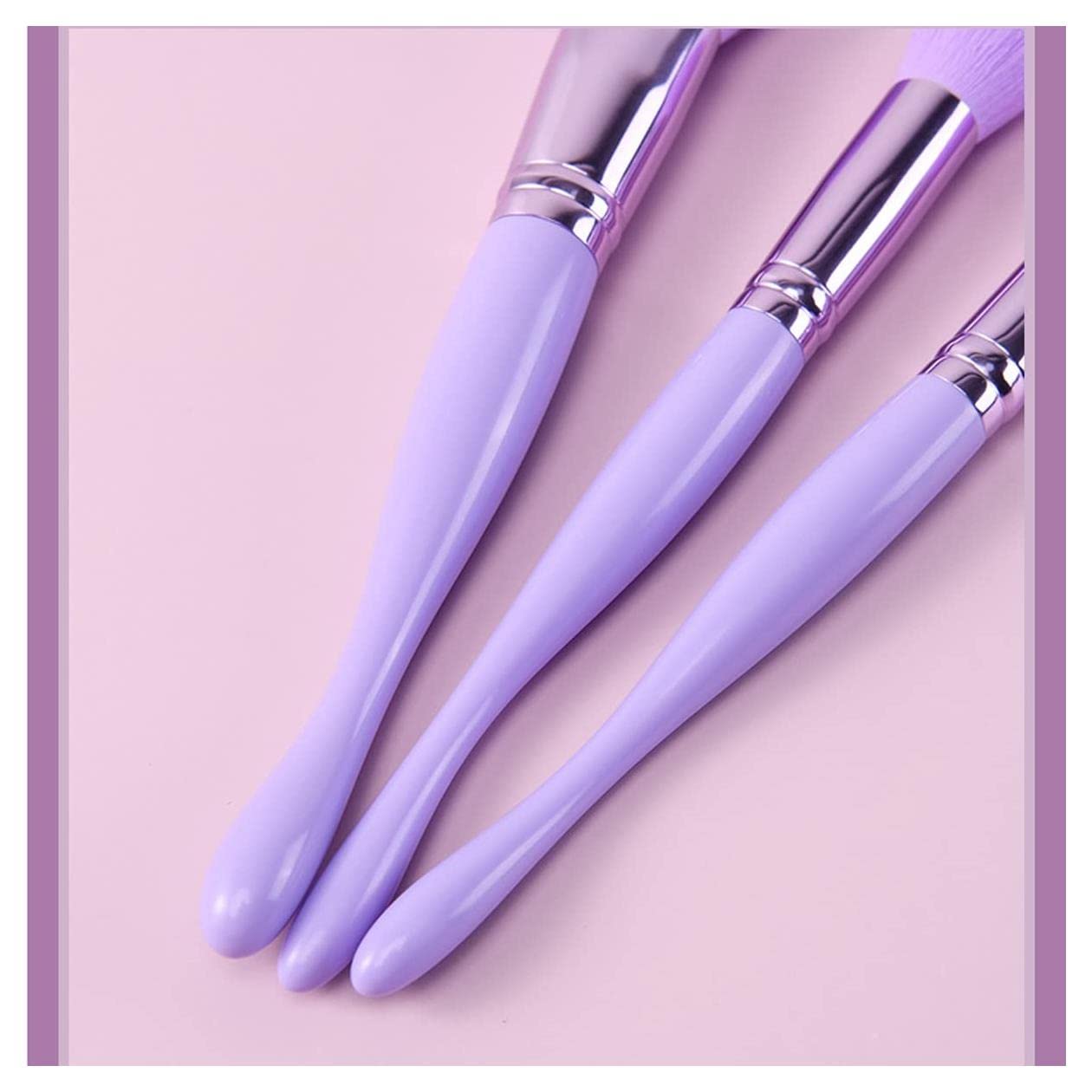 11-Piece Professional Makeup Brush Set - Foundation, Blending, Blush, Concealer, Eyeshadow, Eyebrow & Eyeliner Brushes - Premium Beauty Tools (Green) - Perfect for Makeup Artists & Beginners for Flawless Daily & Special Occasion Looks