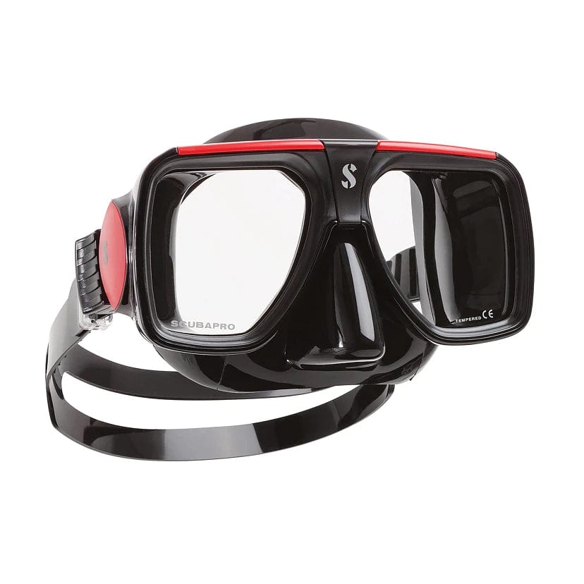ScubaPro Solara Dive Mask - Premium Snorkeling & Scuba Diving Mask with Tempered Glass Lens for Clear Underwater Vision - Perfect for Ocean Adventures, Pool Training & Water Sports