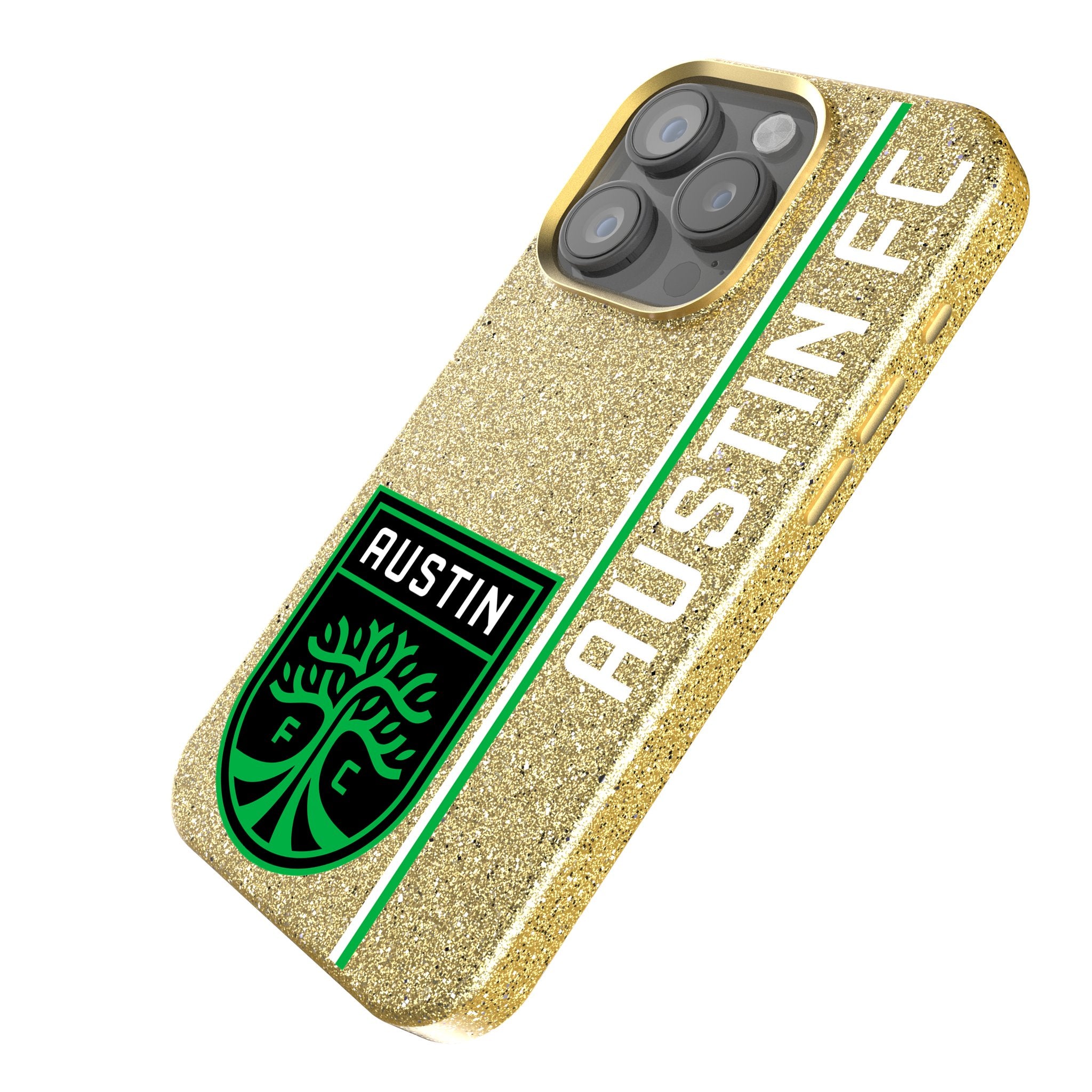 Austin FC Soccer Team Phone Case with Rhinestone Bling - Durable Protective Cover for iPhone & Samsung - Perfect for Fans, Gameday & Everyday Use