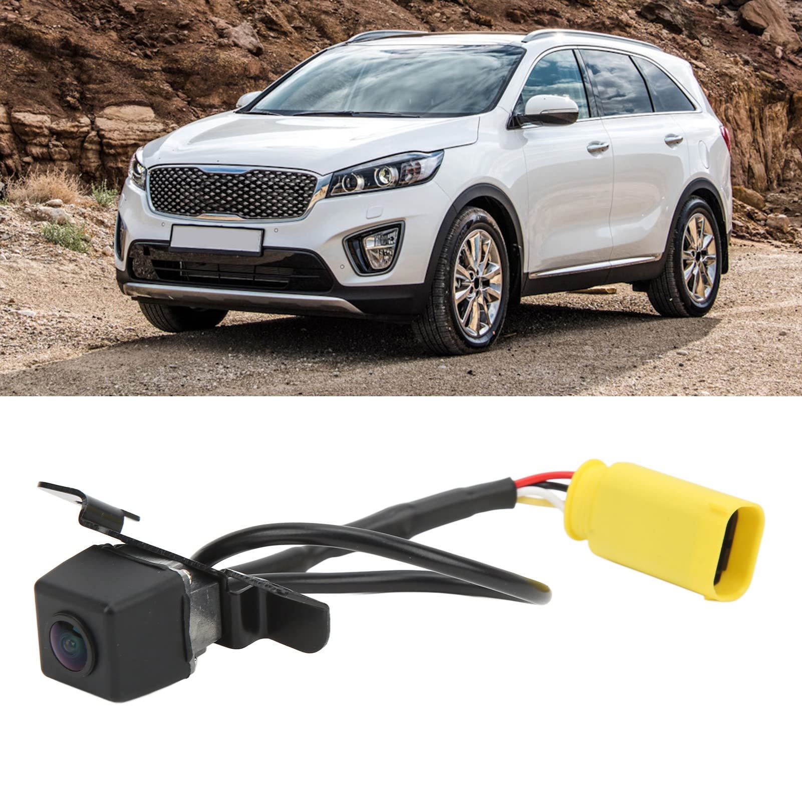 2012-2013 Kia Sorento Backup Camera - Waterproof Rear View Reverse Parking Assist Camera (957602P202) Replacement - Perfect for Night Driving & Tight Parking Spaces