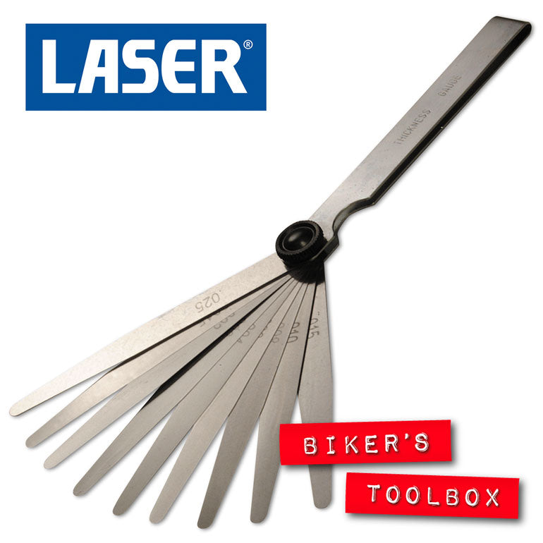 Precision Imperial Feeler Gauge Set - 32 Blades, 0.0015-0.035