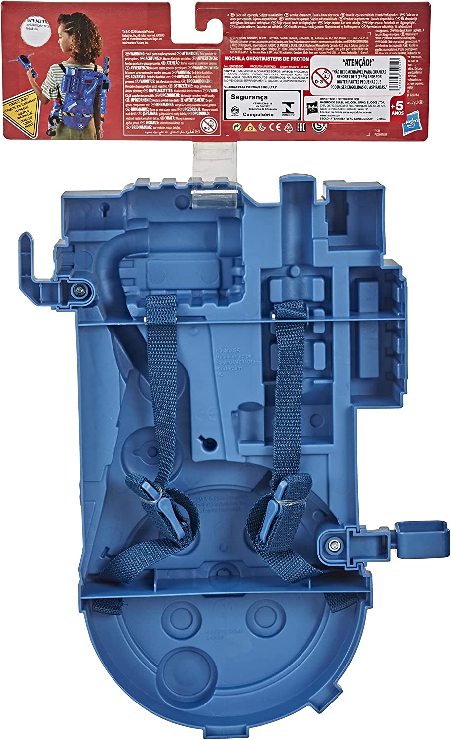 Ghostbusters Movie Proton Pack Role Play Toy for Kids Ages 5+ | Classic Blue Halloween Costume Accessory | Perfect Gift for Birthday & Cosplay | Great for Pretend Play & Movie-Themed Parties