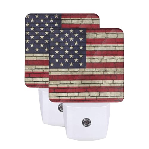 American Flag On The Wall