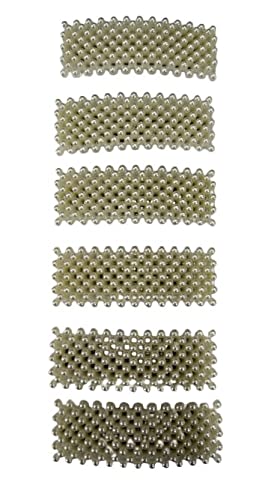 Vogue Pearl Hair Clips for Women & Girls - Elegant Hair Accessories Set of 5 | Perfect for Weddings, Parties & Everyday Style