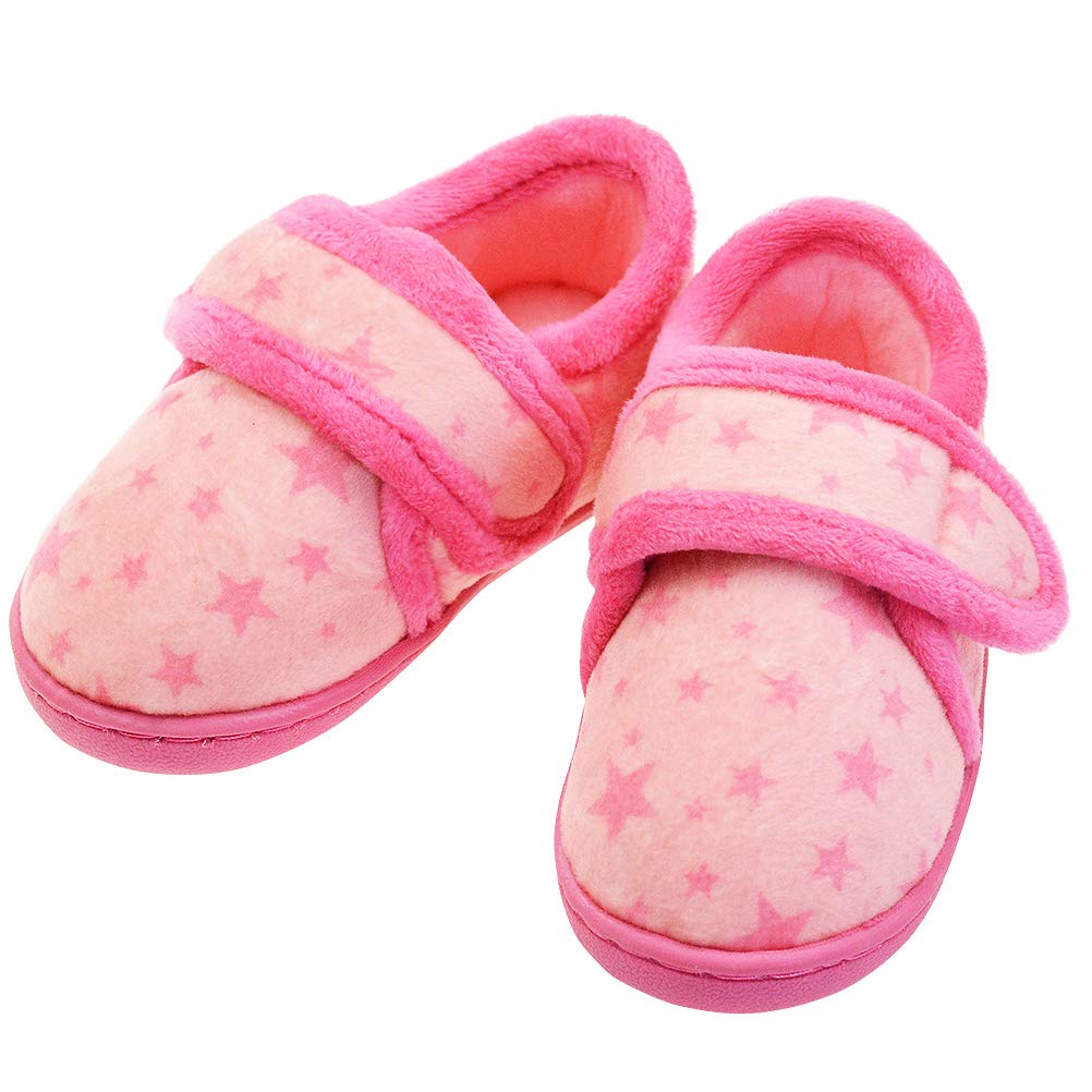 LA PLAGE Boys Monster Slippers for Kids & Toddlers - Soft House Shoes for Indoor & Bedroom Use - Perfect for Playtime and Cozy Home Wear