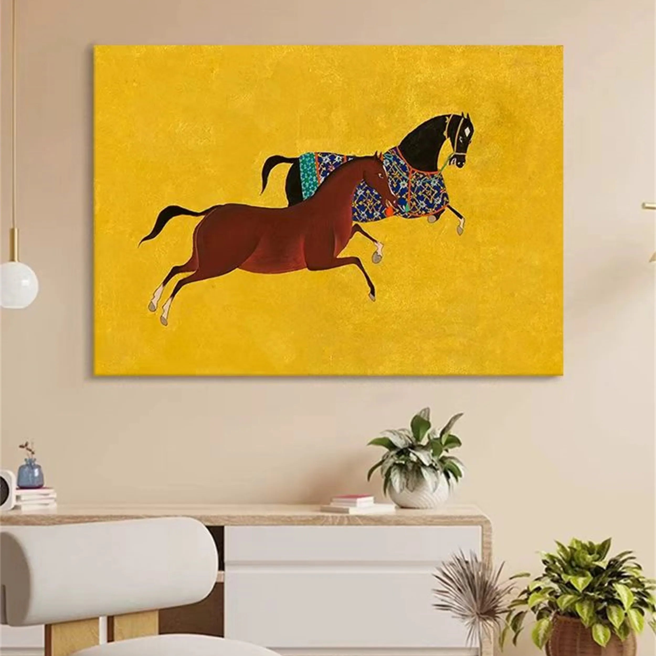 Animal Art Painting #AP016 - Handmade Canvas Wall Decor for Living Room, Bedroom & Office - Wildlife & Nature Inspired Home Decor