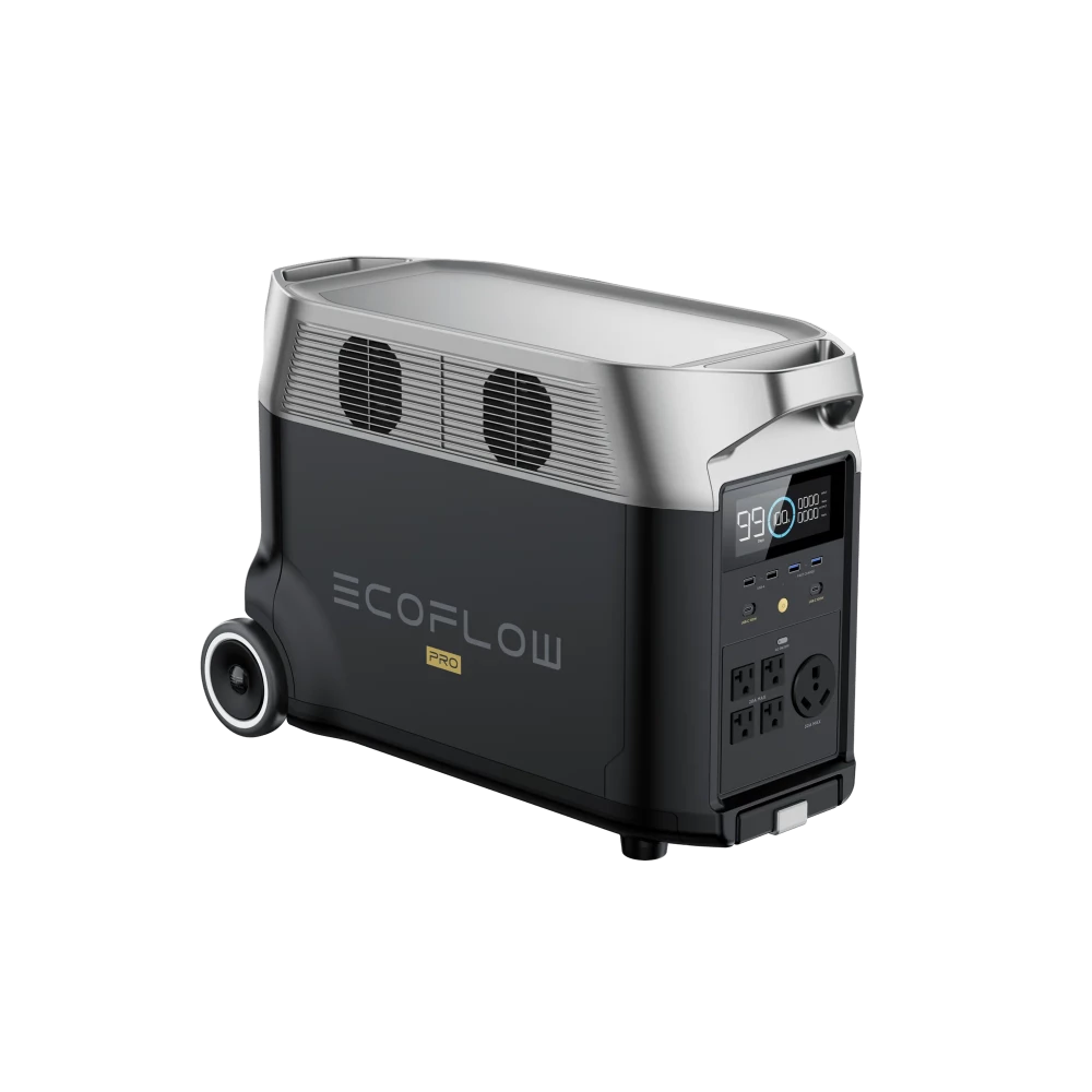 EcoFlow DELTA Pro 3600Wh Portable Power Station - Solar Generator for Home Backup, Camping & Outdoor Adventures - Fast Charging, Expandable Battery, Quiet Operation