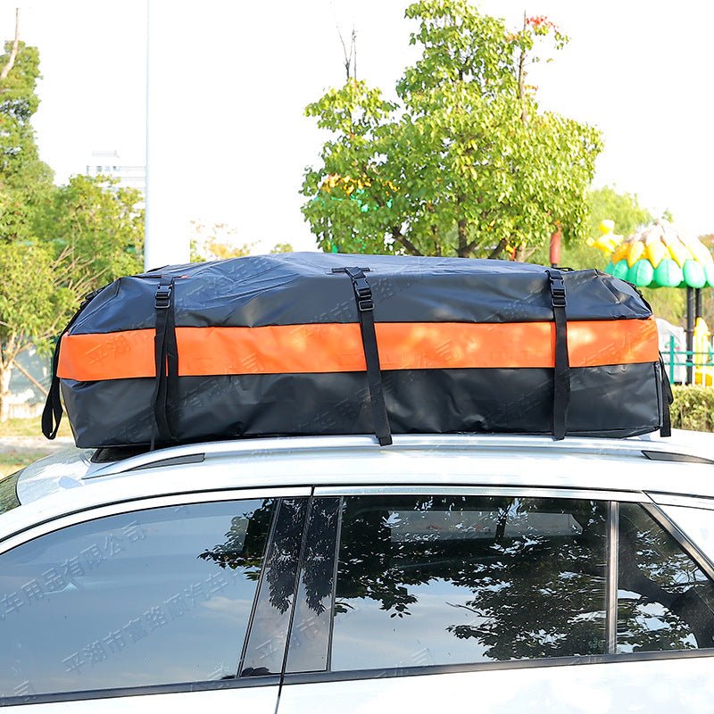 21 Cu Ft Waterproof Car Roof Cargo Bag - Heavy Duty Travel & Road Trip Storage Carrier for SUV, Sedan, Truck | Perfect for Camping, Beach Trips & Family Vacations | S3089