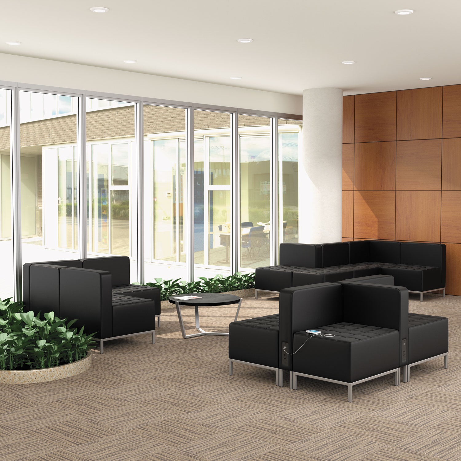 Alera QUB Series Ottoman - 26.38